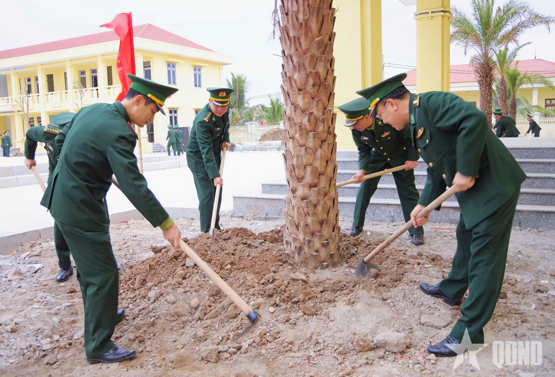 Bộ đội Biên phòng TP Hải Phòng tổ chức Tết trồng cây